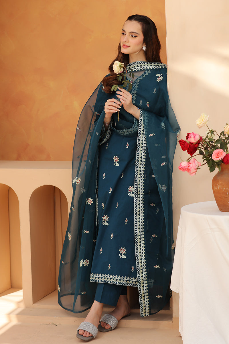 Teal Mist Dupatta