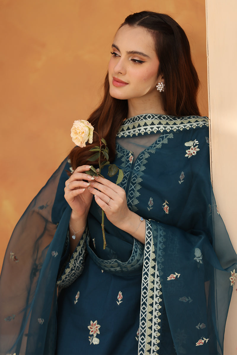 Teal Mist Dupatta